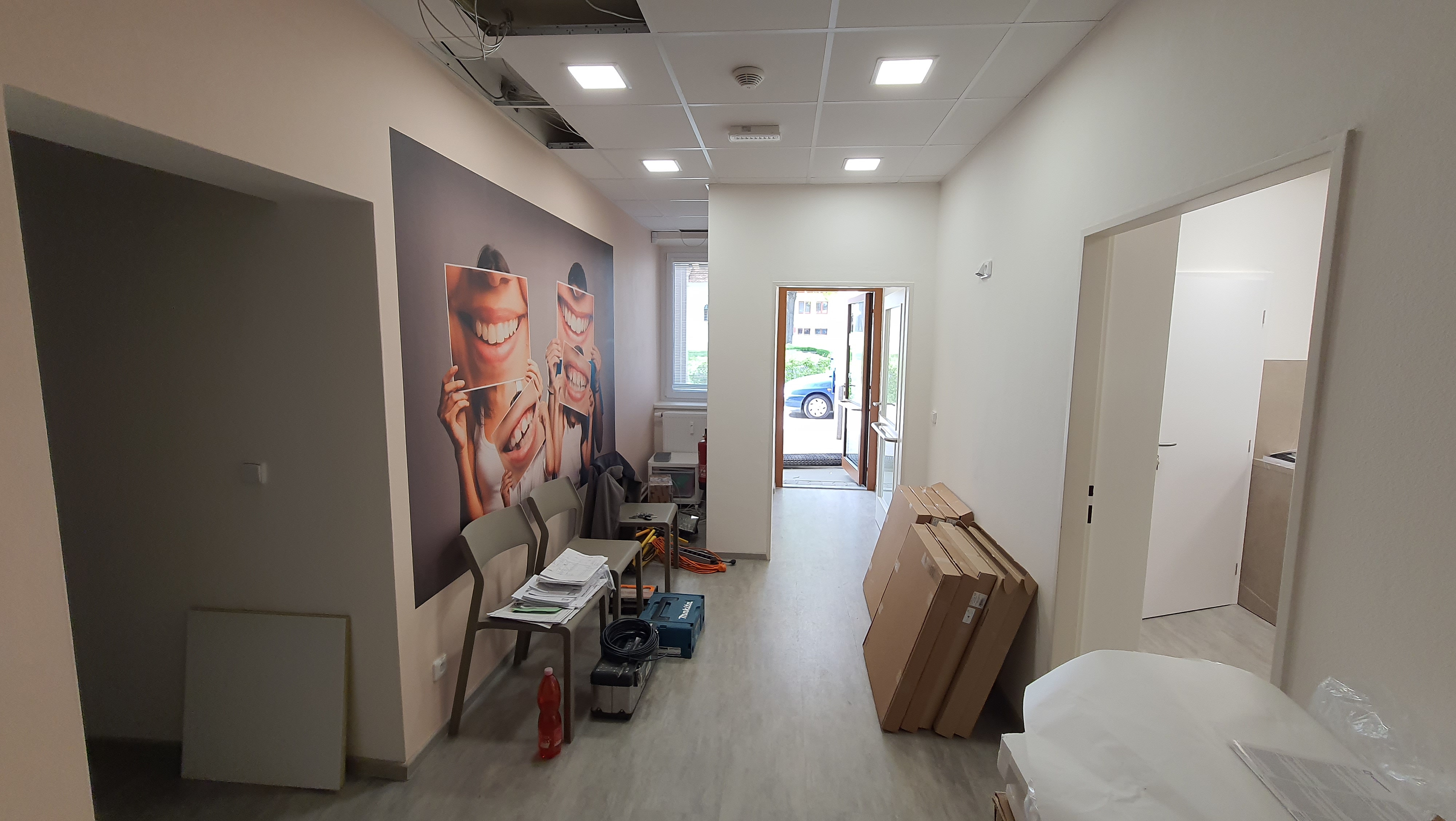 Čekárna zubařské ordinace a dentální hygieny