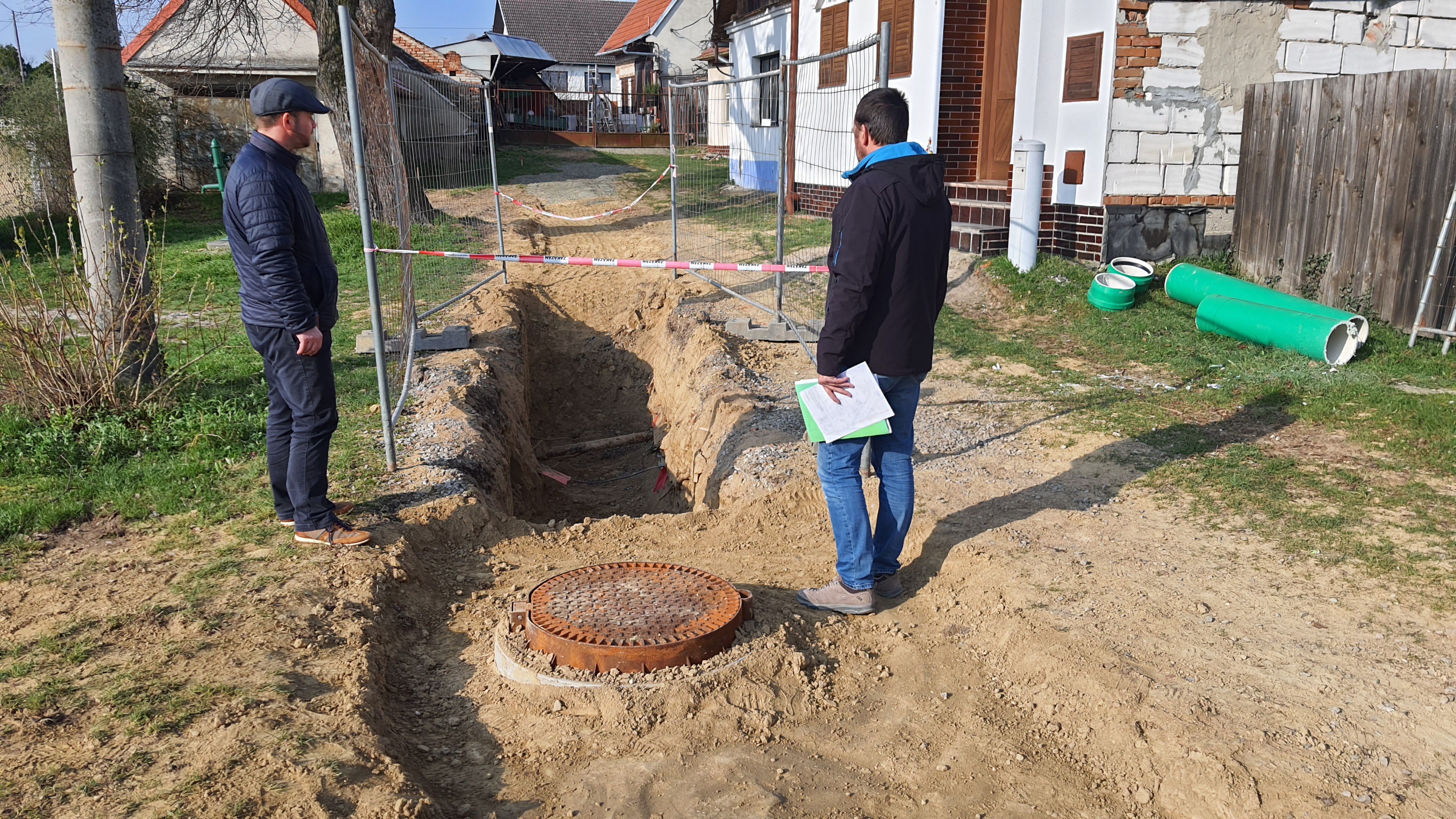 Realizace kanalizace v ulici Slepé