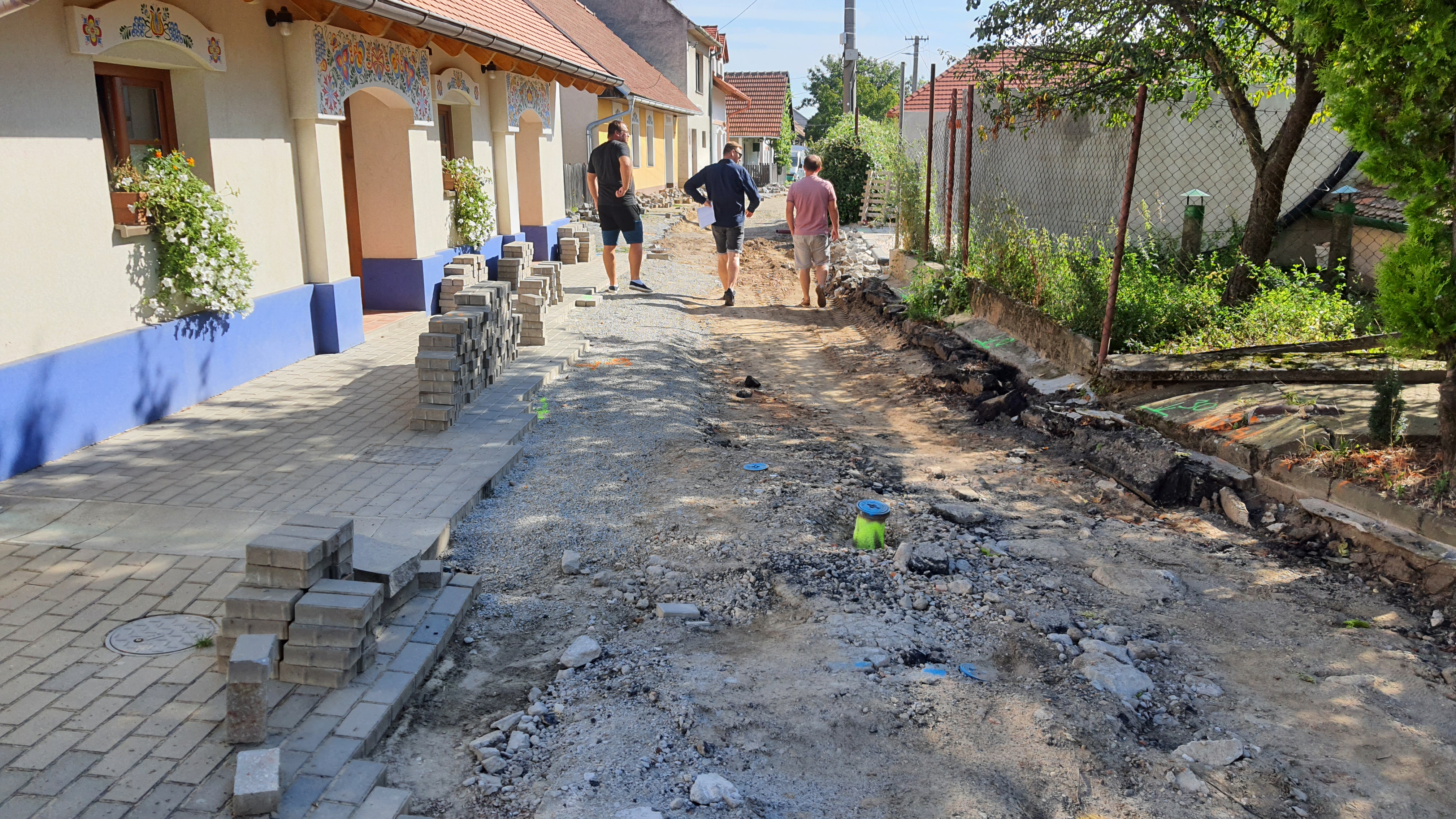 Odstranění stávajícího povrchu původní komunikace