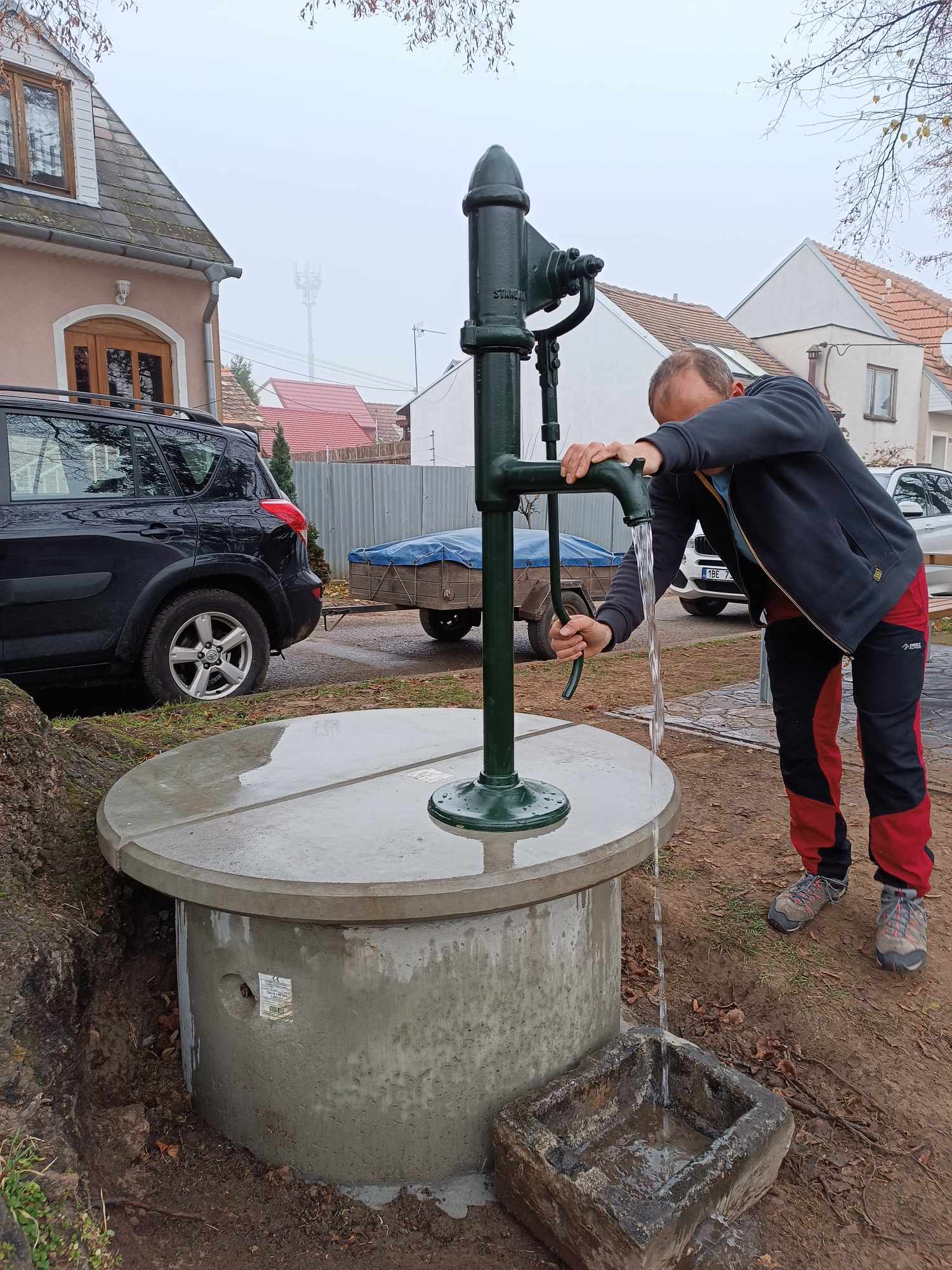 Rekonstrukce studny u lisu